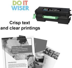 img 3 attached to 🖨️ Do it Wiser Compatible Toner Cartridge Replacement for Ricoh SP 3600DN SP 3610SF SP 4510DN SP 4510SF - 407319 / SP 4500A (6,000 Pages, Black)