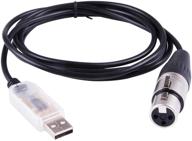 💡 high quality usb to dmx512 interface adapter with dimmer control - 9.8ft length cable logo