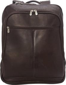 img 2 attached to Piel Leather Laptop Travel Backpack