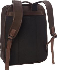 img 1 attached to Piel Leather Laptop Travel Backpack