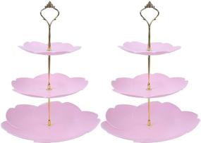 img 4 attached to 🧁 Birthday Cupcake Plastic Dessert Display Stand