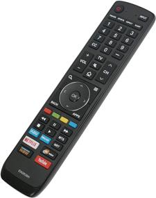 img 2 attached to Enhanced Replacement Remote for Hisense Smart 4K LED TV LC-55Q7030U, 55H6E, 55EU6070, 55H6080E, 55R6000, 55R6000E, 55R7E, 55R6E, 55R6040E, 55R6000E, 49H6E, 65H6E, 65R6070E, LC-55Q620U, LC-55Q7040U, LC-55Q7000U, 55H6E