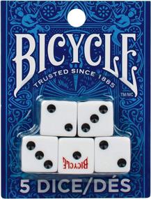 img 4 attached to Enhance Your Cycling Experience with Bicycle 1017883 5 Count Dice