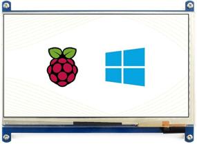 img 2 attached to 🖥️ Waveshare 7 Inch Capacitive Touch Screen LCD (C) 1024 X 600 HDMI Interface Display Shield Panel - Raspberry Pi/PC Compatible - Raspberry Pi4 3 Model B Supported