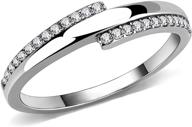 💍 eternally elegant: stainless steel wedding band ring logo