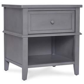 img 3 attached to 🌙 Evolur Universal Nightstand in Elegant Storm Grey - Simplify Your Bedroom Décor!