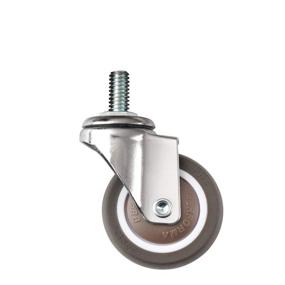 img 2 attached to Enhance your Shopping Experience with LucaSng 1 25 Threaded Shopping Trolley Casters