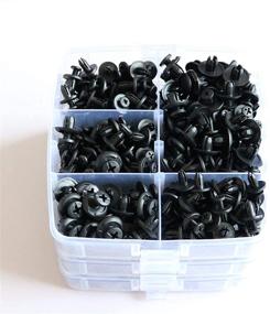 img 2 attached to 🚗 Kurala 680 PCS Car Push Retainer Clips Kit - Includes 16 Popular Sizes Nylon Bumper Push Fasteners Rivet Clips for Replacement