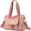 scioltoo handbags shoulder mult pockets lightweight women's handbags & wallets for hobo bags logo