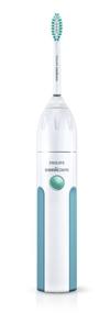 img 2 attached to 🦷 Efficient Dental Care: Philips Sonicare HX5611/01 Essence Rechargeable Electric Toothbrush in Mid-Blue