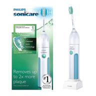 🦷 efficient dental care: philips sonicare hx5611/01 essence rechargeable electric toothbrush in mid-blue logo