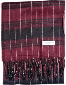 img 1 attached to Geoffrey Beene Fashion Pattern Charcoal Women's Accessories and Scarves & Wraps