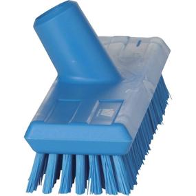 img 1 attached to 🔵 Vikan - 70413 Stiff Deck Scrub Brush, 10-3/4&#34; Length, Blue