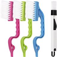 efficient 4-pack hand-held cleaning brushes for door, window, air conditioning, and shutter track cleaning - leobro logo