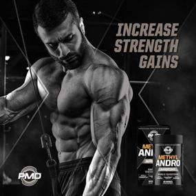 img 3 attached to 💪 PMD Sports Methyl Andro Hardcore: Boost Testosterone for Lean Muscle Growth & Strength Gains - 90 Vegetarian Capsules Dietary Supplement