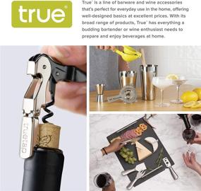 img 3 attached to 🍷 TRUE Cherry Double Hinged Corkscrews - Convenient Multicolor Wine Opener, 1 EA