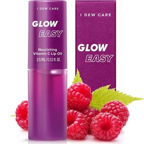 img 4 attached to 💄 Glow Easy Jojoba Seed Oil Tinted Lip Oil Gloss with Vitamin C – Korean Skincare Formula | Vegan, Cruelty-Free, Gluten-Free, Paraben-Free
