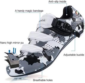 img 3 attached to 🚴 Santic Road Cycling Shoes – High Performance Road Bike Shoes for Cyclists