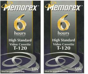 img 1 attached to Memorex Standard 6 Hour Cassette 2 Pack