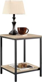 img 3 attached to 🪑 Sauder Side Table, Charter Oak Finish - North Avenue Collection