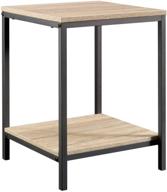 🪑 sauder side table, charter oak finish - north avenue collection logo