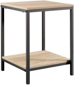 img 4 attached to 🪑 Sauder Side Table, Charter Oak Finish - North Avenue Collection