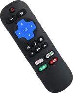 rc280 rc282 replacement remote for tcl roku tv with netflix, amazon, hulu, youtube channel buttons - easy setup not required logo