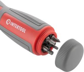 img 1 attached to INTERTOOL Multi Bit Screwdriver Double Sided Compartment