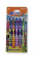 🦷 dr. fresh kids' extra soft toothbrushes - pack of 2: gentle and effective oral care for children logo