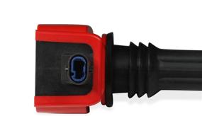 img 1 attached to 🔥 High-Performance MSD 82736 Ignition Coil Set - Red for Chrysler V6 ‘11-’16 (6-Pack)