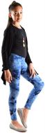 👖 dinamit jeans girls printed leggings: stylish and comfortable legwear for trendy youngsters logo