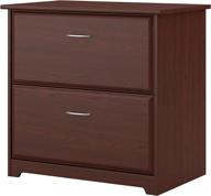 📂 bush furniture cabot 2-drawer file cabinet in harvest cherry – enhanced seo logo