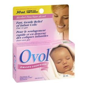 img 2 attached to 💧 OVOL Infant DROPS: Fast & Gentle Relief for Infant Colic and Gas, 30 ml - Made in Canada