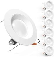 bright hb bt 5 💡 6-inch 6-pack 5000k recessed neutral led lights логотип