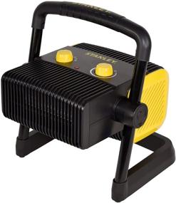 img 2 attached to 🔥 STANLEY ST-300A-120 Electric Heater in Sleek Black and Vibrant Yellow Color