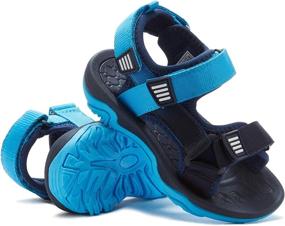 img 4 attached to Weestep Toddler Little Adjustable Sandal Boys' Shoes ~ Sandals