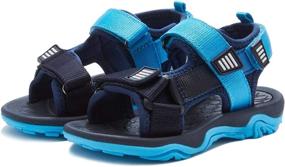 img 3 attached to Weestep Toddler Little Adjustable Sandal Boys' Shoes ~ Sandals