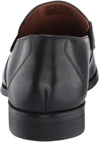 img 2 attached to CLARKS Gilman Loafer Black Leather: Stylish and Sleek Footwear for Timeless Elegance