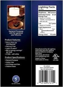 img 1 attached to GE Lighting 67615 Medium 10.5 Watt: Efficient Illumination Choice for All Spaces