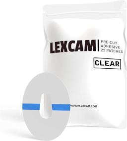 img 3 attached to Dexcom G6 Adhesive Patches - Pack of 25 - Lexcam Waterproof CGM Overpatch - Clear Color