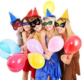 img 1 attached to 🎭 Children's Superhero Cosplay Birthday Masquerade