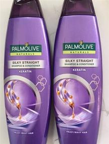 img 1 attached to 🌿 Palmolive Naturals Purple Silky Straight Shampoo and Conditioner 180ml (2 pack) - Enhanced SEO