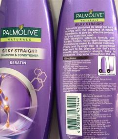 img 3 attached to 🌿 Palmolive Naturals Purple Silky Straight Shampoo and Conditioner 180ml (2 pack) - Enhanced SEO