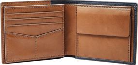 img 2 attached to Fossil Men's RFID Bifold Wallet | Essential Men's Accessories