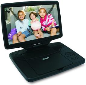 img 2 attached to 📺 Enhanced Entertainment On-The-Go: RCA 10" Portable DVD Player with Swivel Screen