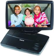 📺 enhanced entertainment on-the-go: rca 10" portable dvd player with swivel screen logo