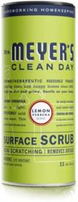 img 3 attached to 🍋 11 oz Lemon Verbena Mrs. Meyer's Clean Day Multi-Surface Scrub: Non-Scratch Powder Cleaner for Kitchen and Bathroom Surface Grime Removal