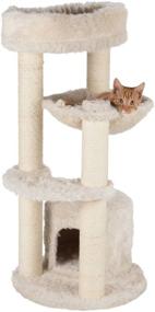 img 4 attached to TRIXIE Baza Junior Cat Tree: Condo, Hammock, Plush Platforms & More!