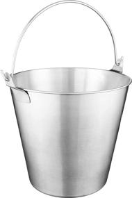img 4 attached to 🍲 Winco UP 13 Stainless Utility 13 Quart: The Ultimate Kitchen Essential for All Your Utility Needs
