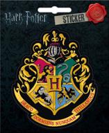 harry potter hogwarts crest 4-inch full color sticker by ata-boy - enhance seo logo